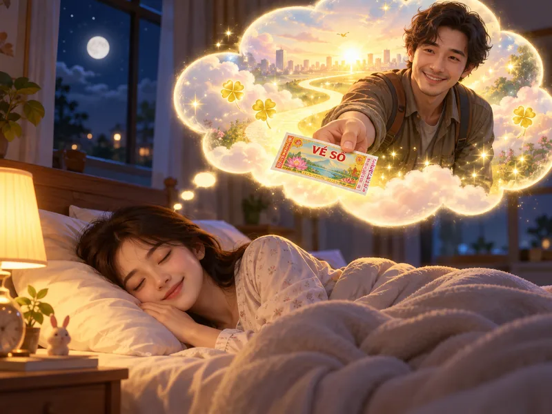 Người lạ trao vé số trong mơ thường gợi liên tưởng đến cơ hội mới