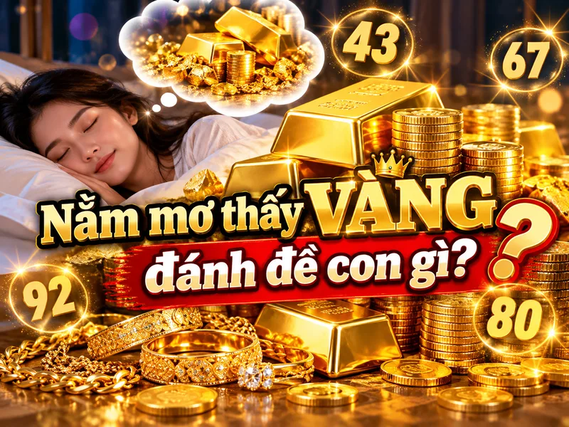 Những giấc mơ thấy vàng thường gặp và ý nghĩa biểu tượng