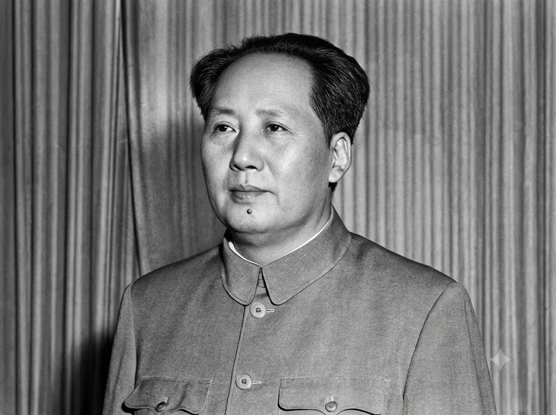 Mao Trạch Đông sinh năm 1893, là lãnh đạo cách mạng Trung Quốc năm 1949