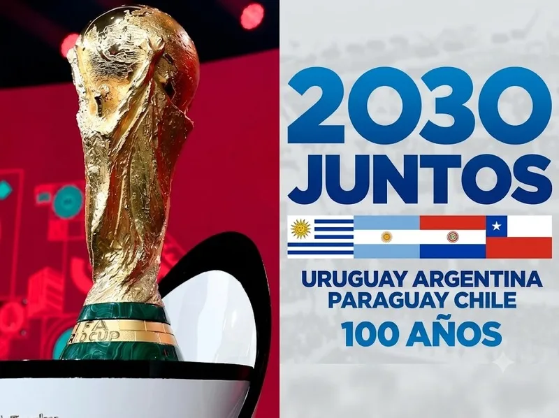 Uruguay, Argentina và Paraguay tổ chức ba trận kỷ niệm 100 năm World Cup.
